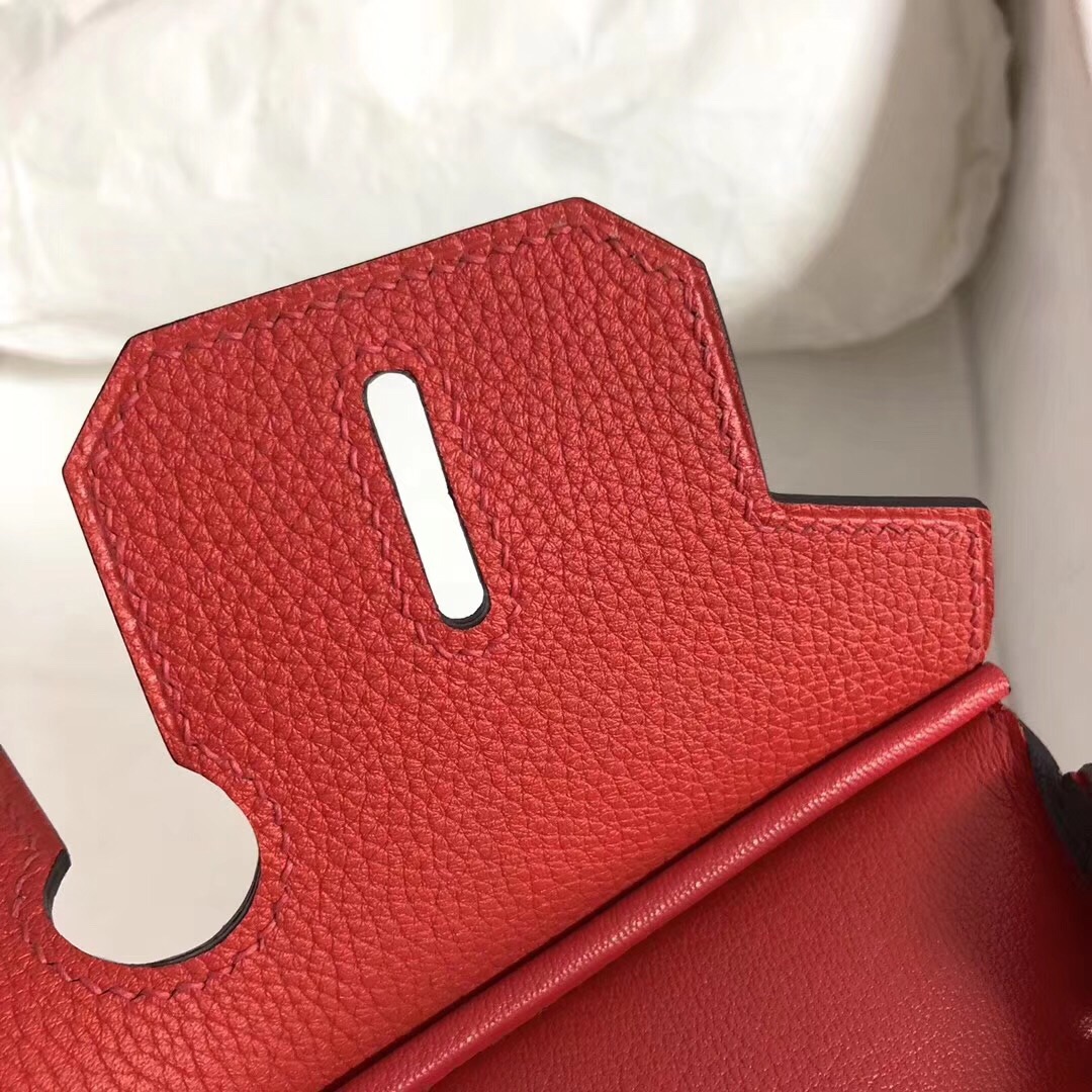 Hermes Birkin 35CM Togo Leather Handbag Red